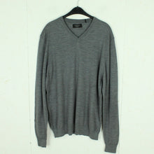 Laden Sie das Bild in den Galerie-Viewer, Second Hand LINDBERGH Pullover Gr. XXL grau uni Wolle Wollpullover (*)
