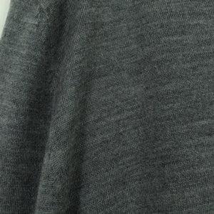 Second Hand LINDBERGH Pullover Gr. XXL grau uni Wolle Wollpullover (*)