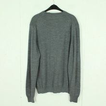 Laden Sie das Bild in den Galerie-Viewer, Second Hand LINDBERGH Pullover Gr. XXL grau uni Wolle Wollpullover (*)