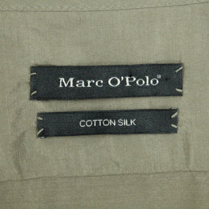 Second Hand MARC O'POLO Bluse mit Seide Gr. 34 grau Langarm (*)