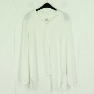 Second Hand SAINT TROPEZ Bluse Gr. XL weiß Langarm (*)