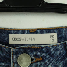 Laden Sie das Bild in den Galerie-Viewer, Second Hand ASOS Jeansshorts Gr. 38 blau Denim Shorts (*)