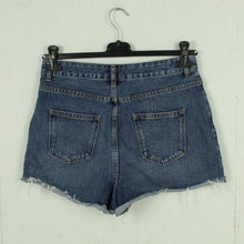 Laden Sie das Bild in den Galerie-Viewer, Second Hand ASOS Jeansshorts Gr. 38 blau Denim Shorts (*)