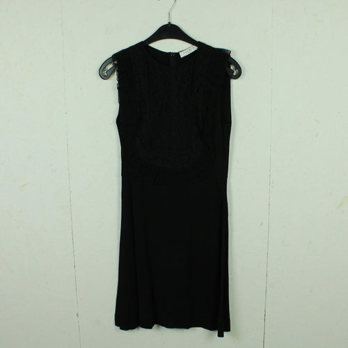 Second Hand SANDRO PARIS Spitzenkleid Gr. 1 schwarz Spitze Kleid (*)