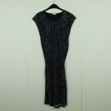 Laden Sie das Bild in den Galerie-Viewer, Second Hand FILIPPA K Kleid Gr. S blau weiß mit Gürtel (*)