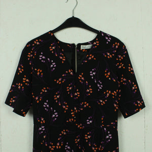 Second Hand INWEAR Etuikleid Gr. 36 schwarz bunt geblümt (*)