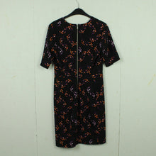 Laden Sie das Bild in den Galerie-Viewer, Second Hand INWEAR Etuikleid Gr. 36 schwarz bunt geblümt (*)