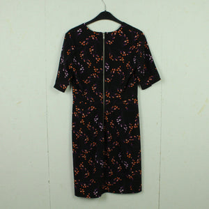 Second Hand INWEAR Etuikleid Gr. 36 schwarz bunt geblümt (*)