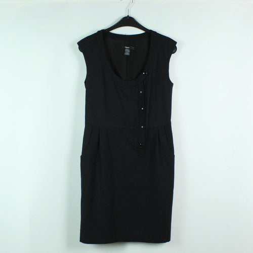 Second Hand FILIPPA K Wollkleid Gr. S schwarz Kleid Winterkleid (*)