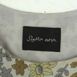 Second Hand STELLA NOVA Kleid Gr. 40 mehrfarbig geblümt (*)