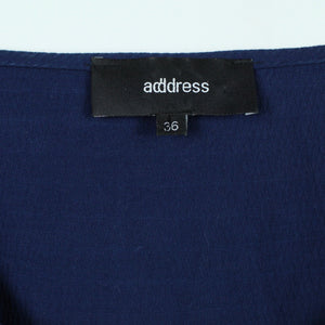 Second Hand ADD DRESS Kleid Gr. 36 blau Kurzarmkleid (*)