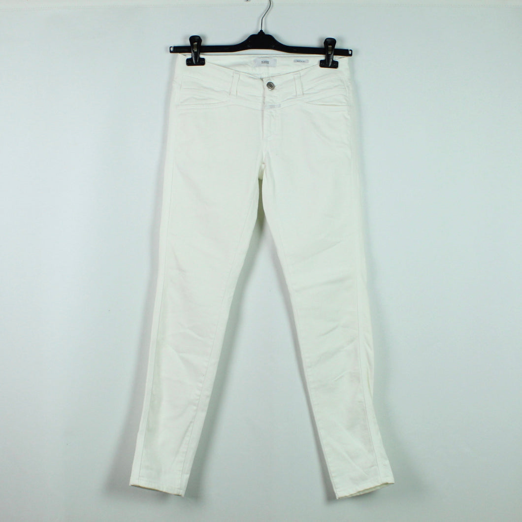 Second Hand CLOSED Jeans Gr. 26 weiß Pedal Star (*)