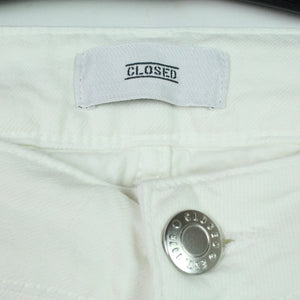 Second Hand CLOSED Jeans Gr. 26 weiß Pedal Star (*)