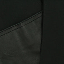 Laden Sie das Bild in den Galerie-Viewer, Second Hand 3.1 PHILLIP LIM Minirock Gr. US 2 (dt. 34) schwarz mit Lederapplikation (*)