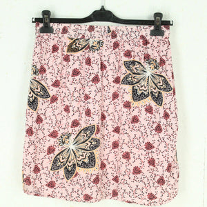 Second Hand SAINT TROPEZ Rock Gr. M rosa gemustert (*)