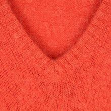 Laden Sie das Bild in den Galerie-Viewer, Second Hand CUSTOMMADE Pullover Gr. M rot Strick mit Wolle (*)