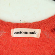 Laden Sie das Bild in den Galerie-Viewer, Second Hand CUSTOMMADE Pullover Gr. M rot Strick mit Wolle (*)