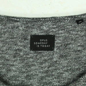 Second Hand OPUS Sweatshirt Gr. 40 grau meliert (*)