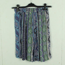 Laden Sie das Bild in den Galerie-Viewer, Vintage Shorts Gr. M mehrfarbig Crazy Pattern Sommershorts High Waist