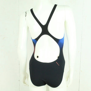 Vintage ADIDAS Badeanzug Gr. S schwarz bunt Sport Y2K 00er Beachwear