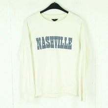 Laden Sie das Bild in den Galerie-Viewer, Second HAnd J CREW Sweatshirt Gr. M  weiß bestickt (*)