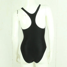 Laden Sie das Bild in den Galerie-Viewer, Vintage ARENA Badeanzug Gr. S schwarz rot Sport Y2K 00er Beachwear