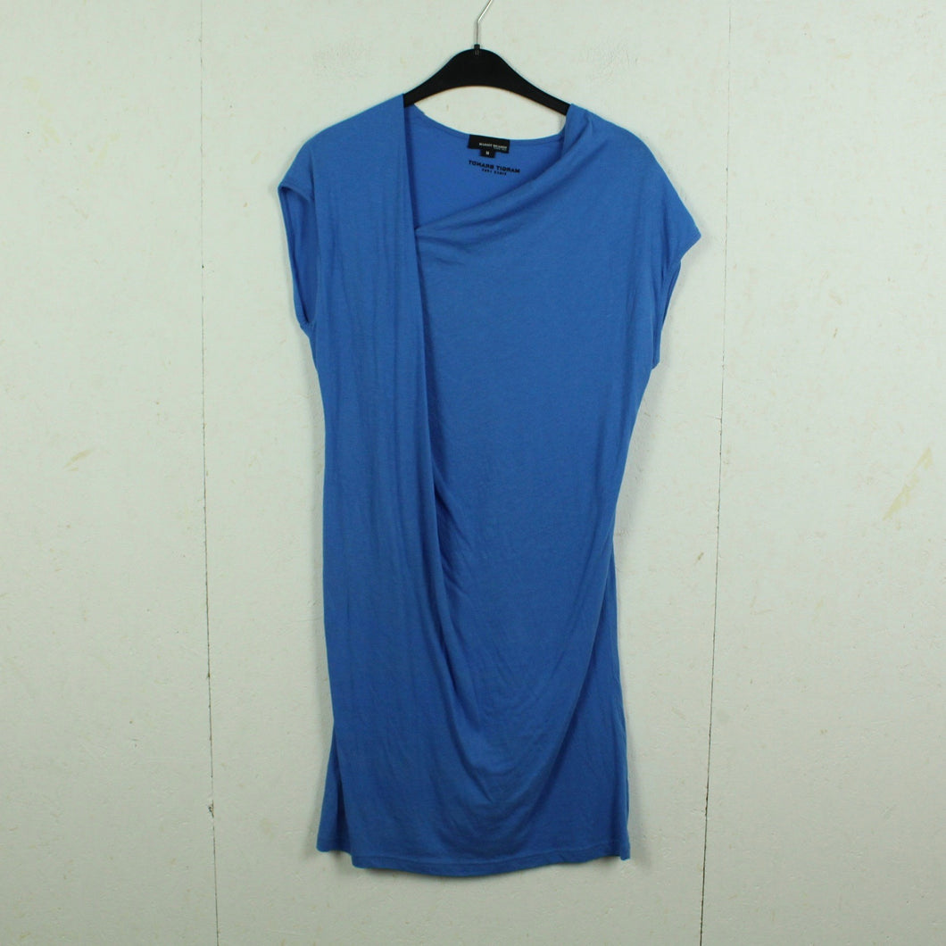Second Hand MARGIT BRANDT Kleid Gr. M blau Kurzarmkleid (*)