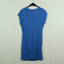 Laden Sie das Bild in den Galerie-Viewer, Second Hand MARGIT BRANDT Kleid Gr. M blau Kurzarmkleid (*)
