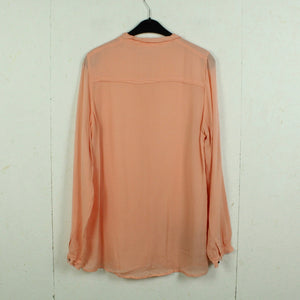 Second Hand CUSTOMMADE Bluse Gr. M orange Langarmbluse (*)