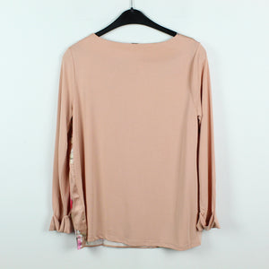 Second Hand GUSTAV Bluse Gr. 36 nude geblümt Langarmbluse NEU (*)