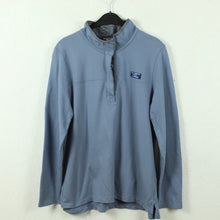 Laden Sie das Bild in den Galerie-Viewer, Vintage Sweatshirt Gr. M blau Patch: LL Bean Landschaft