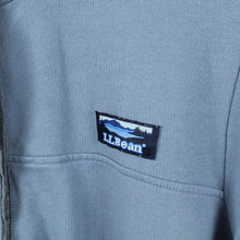 Laden Sie das Bild in den Galerie-Viewer, Vintage Sweatshirt Gr. M blau Patch: LL Bean Landschaft