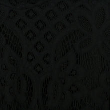 Laden Sie das Bild in den Galerie-Viewer, Second Hand DESIGNERS REMIX by CHARLOTTE ESKILDSEN Midikleid Gr. XS schwarz Spitze (*)