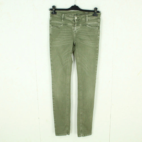 Second Hand CLOSED Jeans Gr. 38 (It 42) grün Mod. 1410 (*)