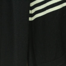 Laden Sie das Bild in den Galerie-Viewer, Second Hand RENA LANGE Pullover Gr. 38 schwarz weiß gestreift Feinstrick (*)