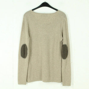 Second Hand PURE Kaschmirpullover Gr. M beige Strick Kaschmir Pullover (*)