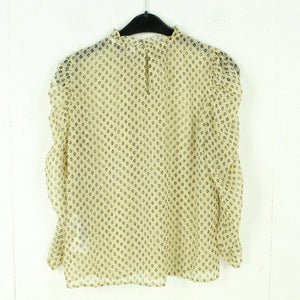 Second Hand PIGALLE Bluse Gr. S beige gemustert (*)