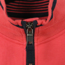 Laden Sie das Bild in den Galerie-Viewer, Vintage NAUTICA Sweatshirt Gr. L rot gesticktes Logo