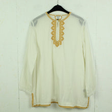 Laden Sie das Bild in den Galerie-Viewer, Second Hand DAY BIRGER ET MIKKELSEN Bluse Gr. 40 weiß bestickt Tunika (*)