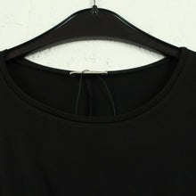 Laden Sie das Bild in den Galerie-Viewer, Second Hand ZARA Kleid Gr. S schwarz silber Abendkleid (*)