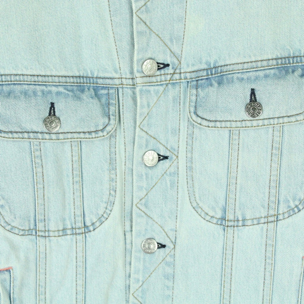Second Hand ACNE STUDIOS Jeansjacke Gr. 44 Bla Konst Tent LT Blue (*)