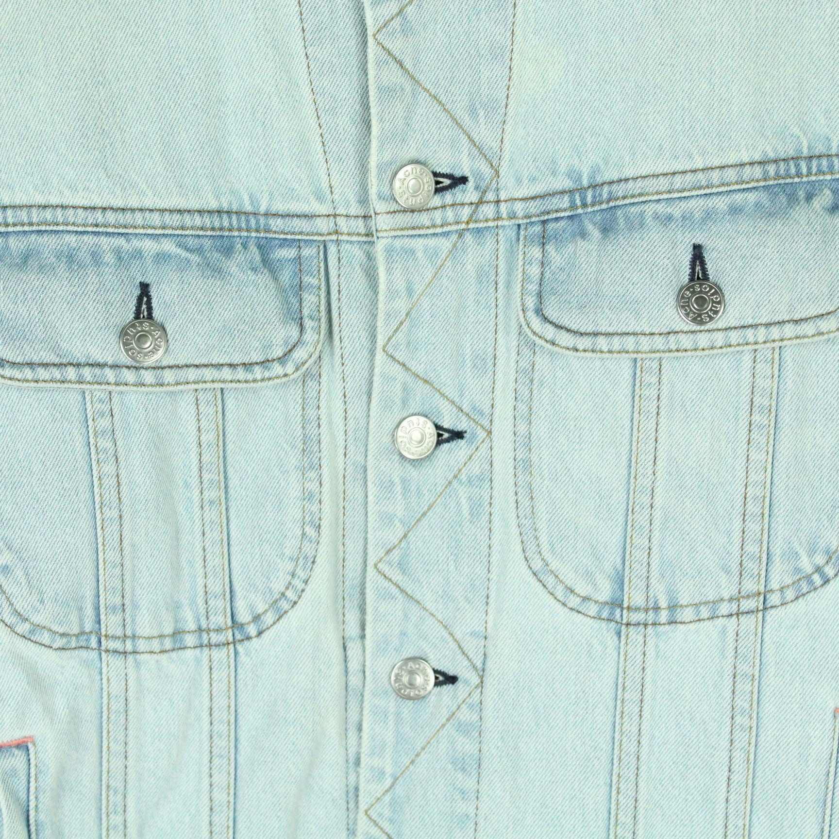 Second Hand ACNE STUDIOS Jeansjacke Gr. 44 Bla Konst Tent LT Blue (*)