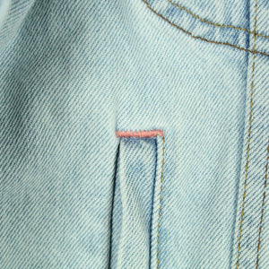 Second Hand ACNE STUDIOS Jeansjacke Gr. 44 Bla Konst Tent LT Blue (*)