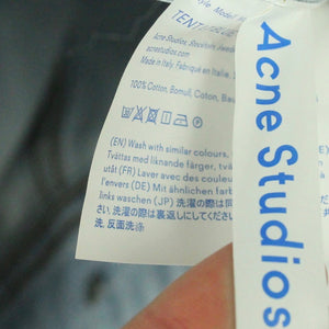 Second Hand ACNE STUDIOS Jeansjacke Gr. 44 Bla Konst Tent LT Blue (*)