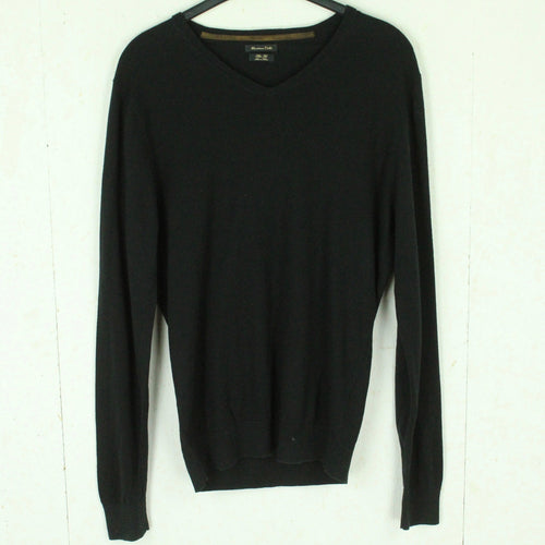Second Hand MASSIMO DUTTI Pullover Gr. L schwarz Strick (*)