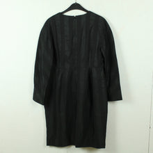 Laden Sie das Bild in den Galerie-Viewer, Second Hand COS Kleid Gr. 42 schwarz gestreift 3/4-Arm (*)