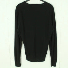Laden Sie das Bild in den Galerie-Viewer, Second Hand MASSIMO DUTTI Pullover Gr. L schwarz Strick (*)