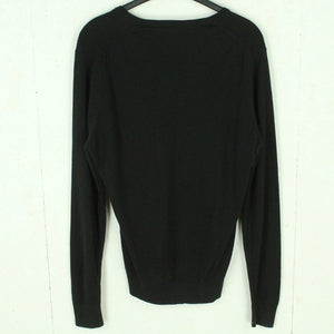 Second Hand MASSIMO DUTTI Pullover Gr. L schwarz Strick (*)