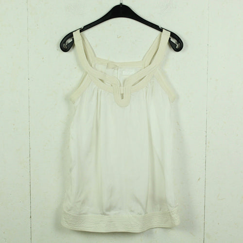 Second Hand BRUUNS BAZAAR Bluse Gr. 40 weiß Blusentop (*)