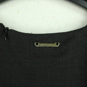 Second Hand TWIN SET SIMONA BARBIERI Kleid Gr. S anthrazit (*)